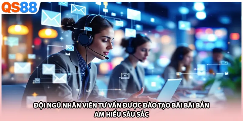 Đội ngũ nhân viên tư vấn được đào tạo bài bài bản, am hiểu sâu sắc 